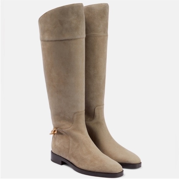 New JIMMY CHOO Nell suede knee-high boots 41 $1,695 - Picture 2 of 13